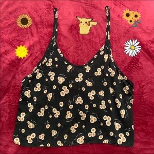 Brandy Melville Sunflower Tank Top